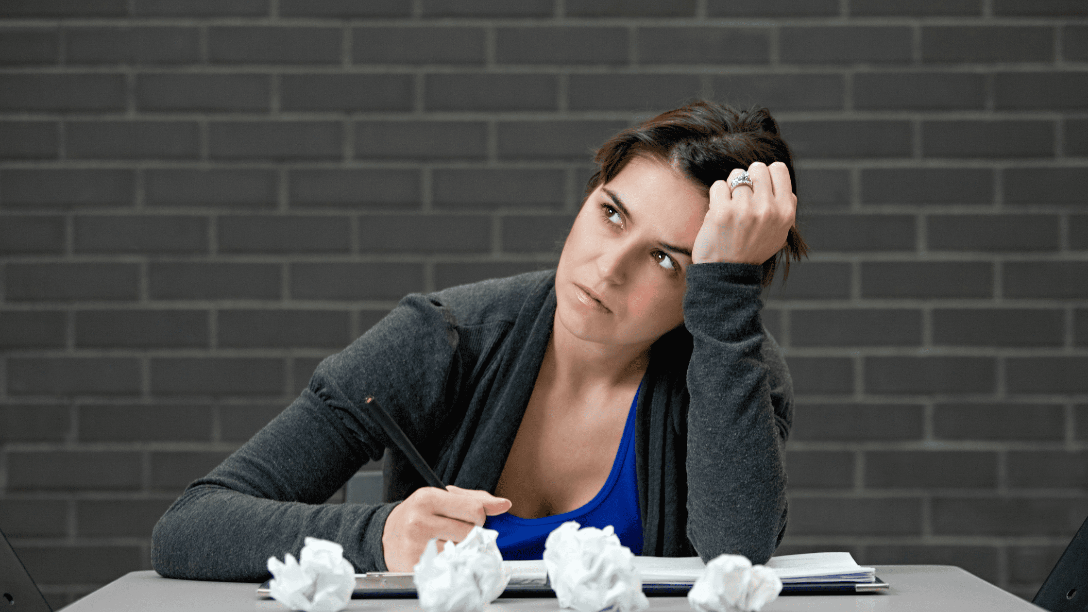 A frustrated medical student studying for the USMLE Step 2.